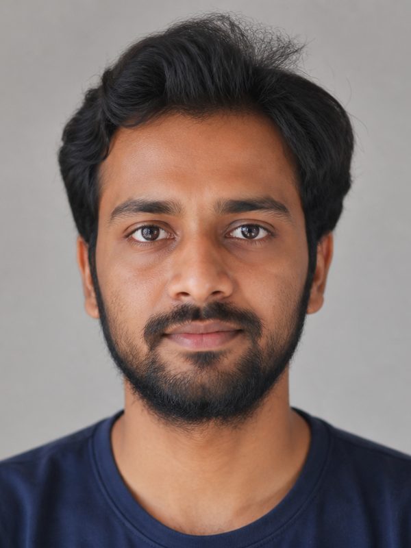 Your photo before the AI hairstyle try-on